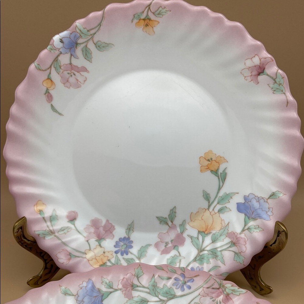 Luminarc ELISE Salad Dessert Plates - set of 4